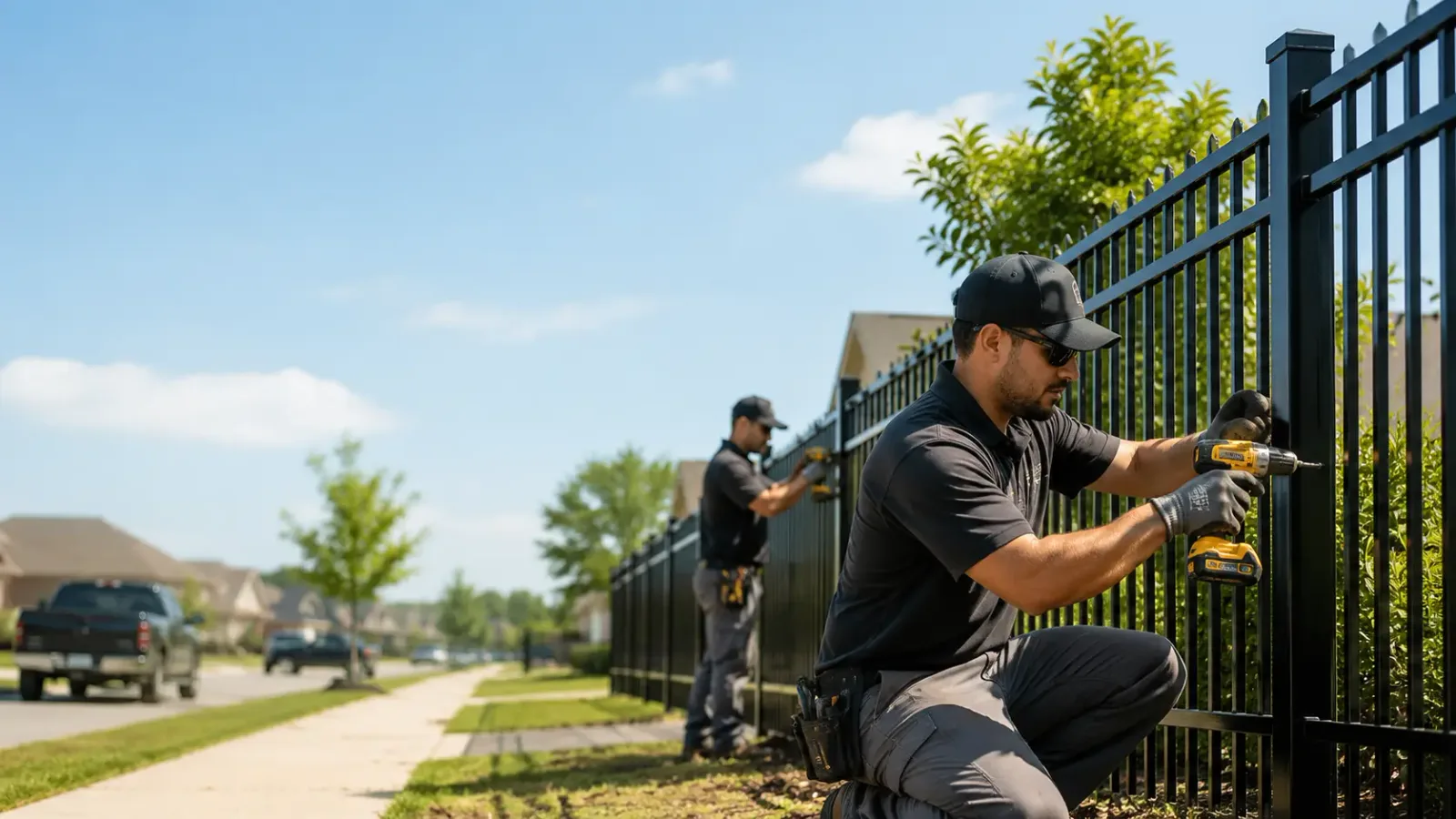 Metal Fence Installation in Canandaigua, NY